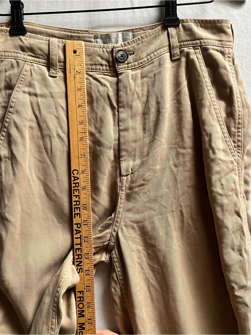 Everlane Tencel Super Soft High Rise Pants Mustard Yellow Size 4 - Picture 6 of 12